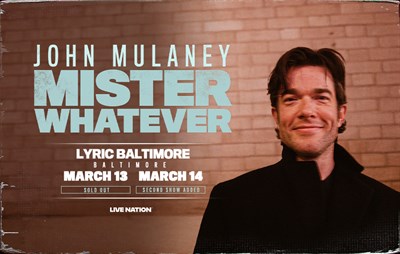 John Mulaney / Lyric Baltimore / Mar 13-14 Photo