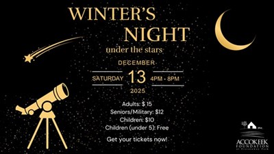 Winter's Night Event Poster Photo