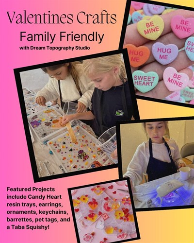 Valentines Crafts Class Photo