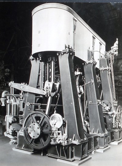 SS JOHN W BROWN Triple Expansion Engine Photo