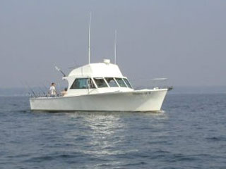 Enjoy fishing aboard Hooked Up II. Photo