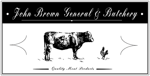 John Brown General &amp; Butchery logo Photo