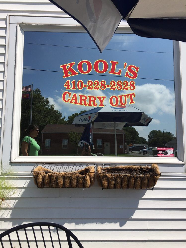 Kool Ice and Seafood signage Photo