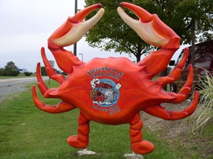 Stevensville Crab Shack exterior signage Photo