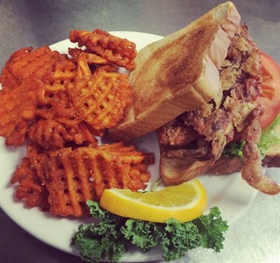 Soft Shell Crab sandwich Photo