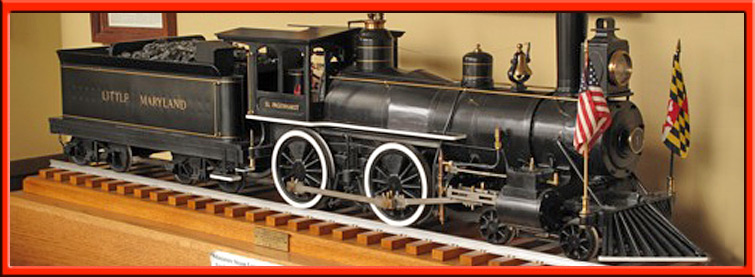 Train at Garrett County Historical Museum Photo