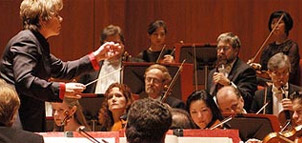 Marin Alsop, conductor of the BSO by Grant Leighton Photo