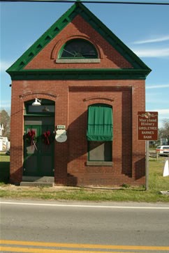 Girdletree Barnes Bank Museum Photo