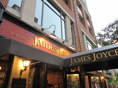James Joyce Irish Pub & Restaurant exterior signage view Photo
