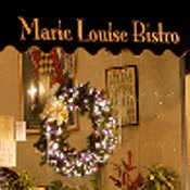 Marie Louise Bistro interior view signage Photo