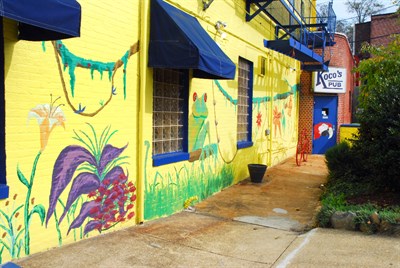 Exterior painted building of Koco's Pub Photo