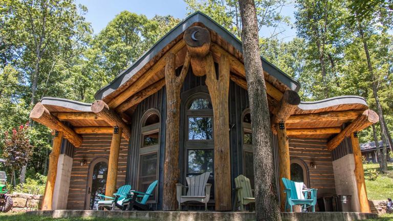 whimsical cottage
