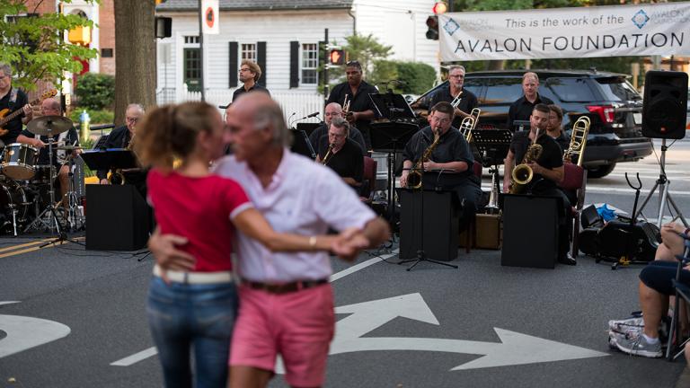 Dancing in the street