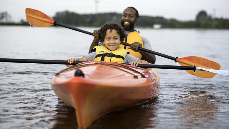 Kayaking at Blackwater National Wildlife Refuge