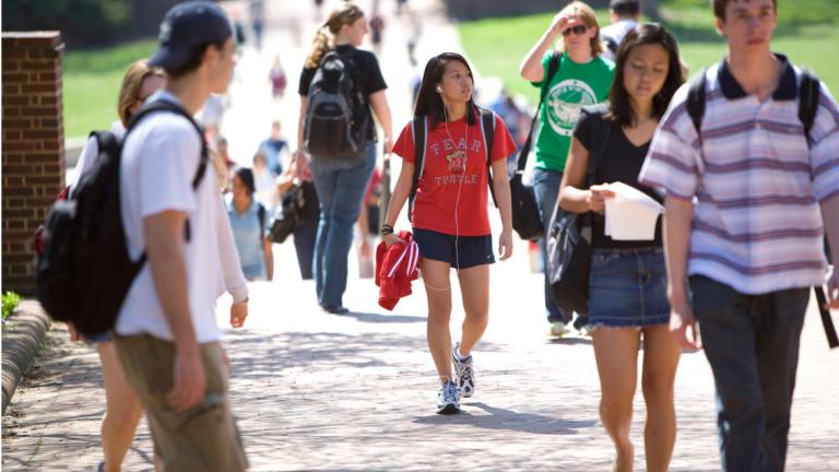 University of Maryland students