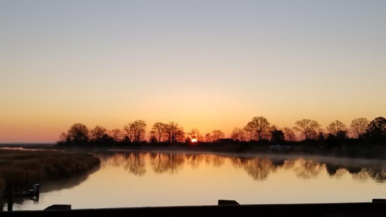 Blackwater from Shorters Wharf Bridge