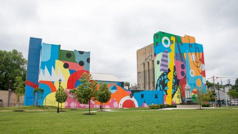 Mural of Unusual Size on the Hagerstown Cultural Trail