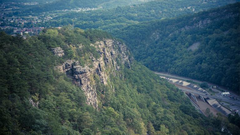 Cumberland Narrows mountain