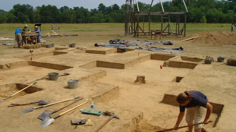 archaeology site