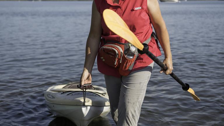 Kayak at Leonardtown Wharf 