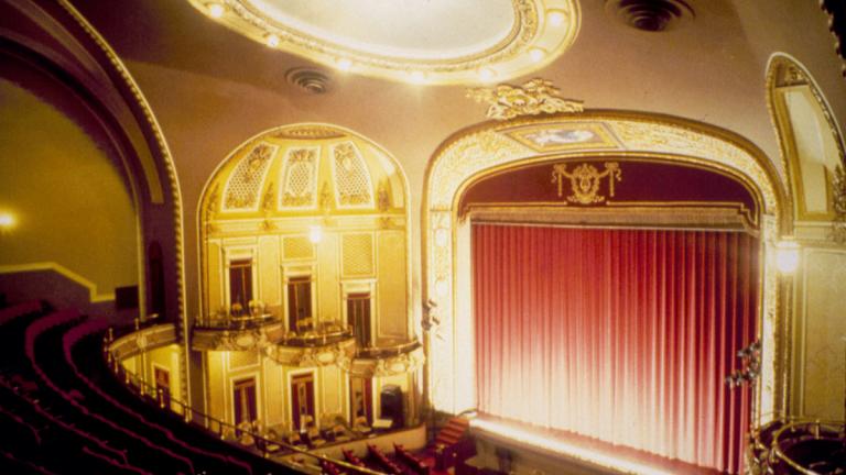 Picture of the stage at the Maryland Theater
