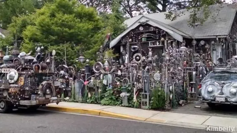 Vanadu: Art-Covered House and Cars