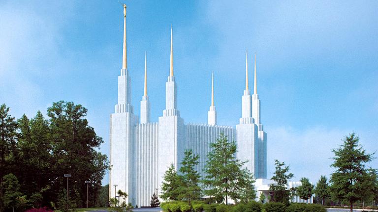 Mormon Temple in Kensington, MD