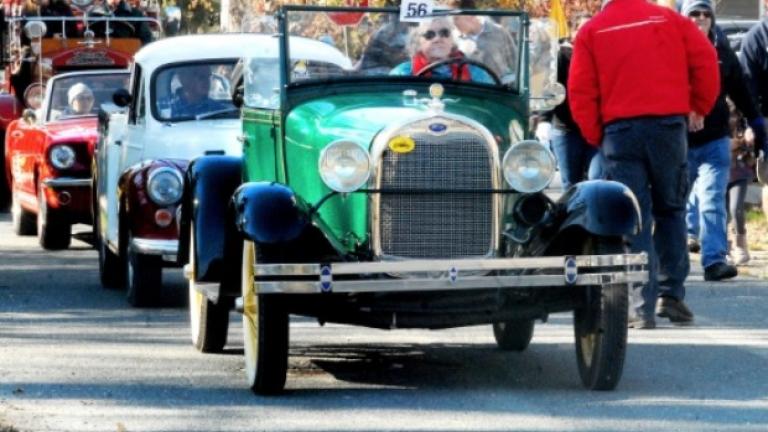 Classic car parade