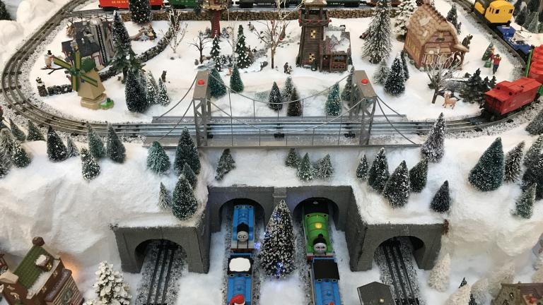 The Shops at Kenilworth Annual Train Garden Display
