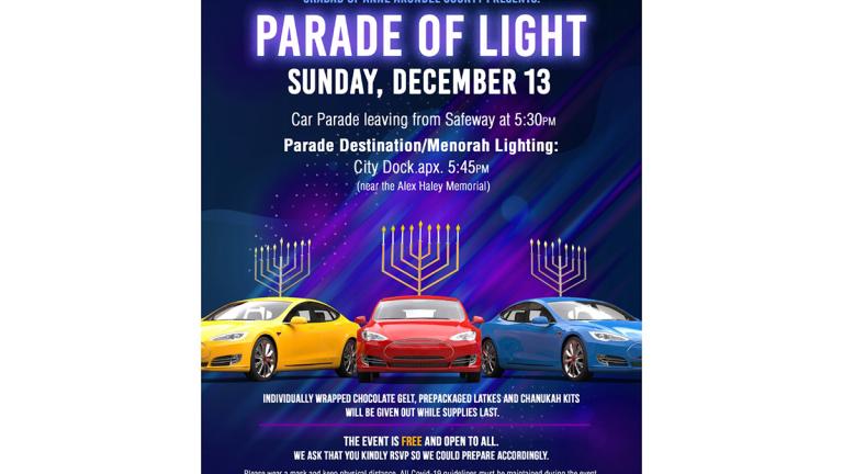 Parade of Light & Menorah Lighting