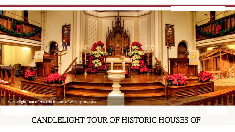 Candlelight Tour of Historic Houses of Worship, Frederick