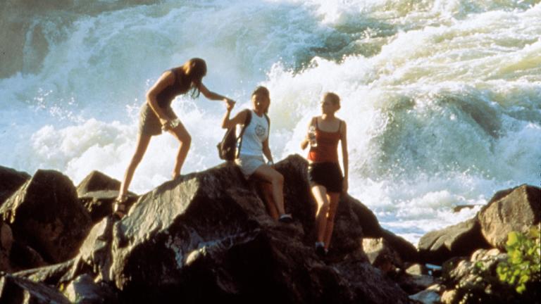 Enjoy the waterfalls at the Great Falls Park
