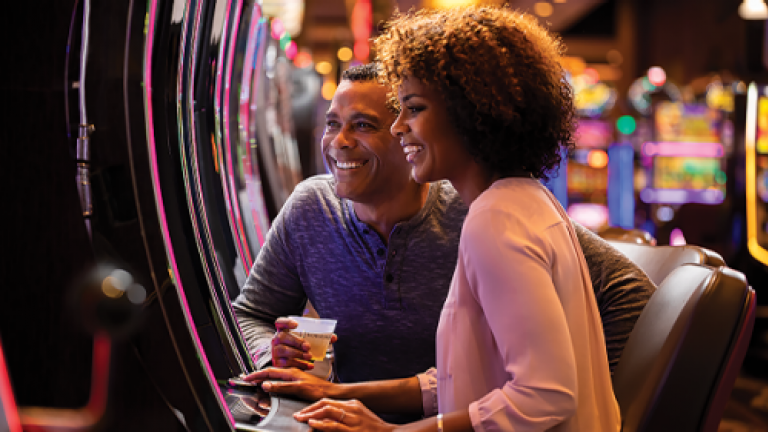 Couple at Horseshoe Casino