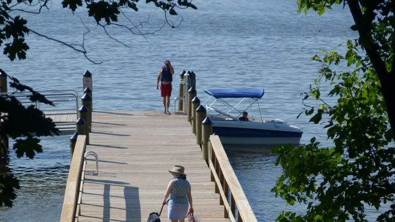 Dock on the Capt. John Smith Trail at Piscataway Park