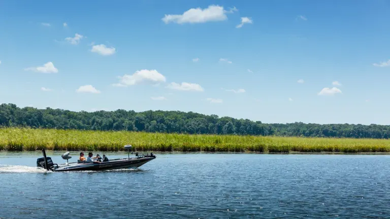 Mattawoman Creek during Bassmaster Elite and Discover Quest