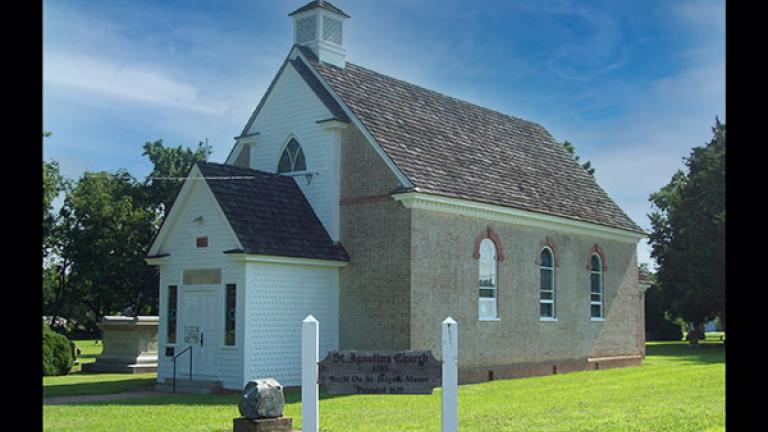 St Ignatius Roman Catholic Church in St. Inigoes