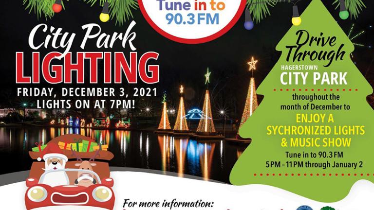 City Park Hagerstown Holiday Lighting