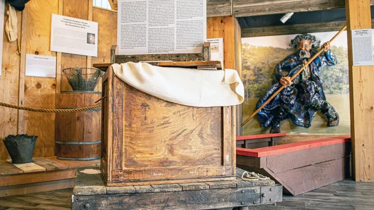 The Underground Railroad: Other Voices of Freedom exhibit at the Havre de Grace Maritime Museum.