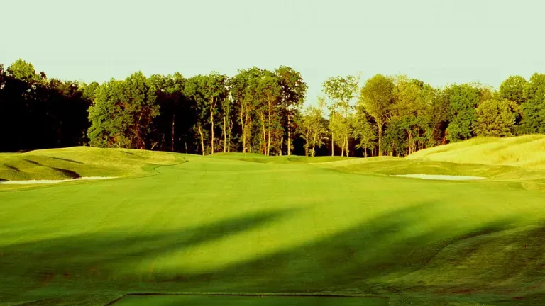 A Fairway at the Blue Mash Golf Vourse