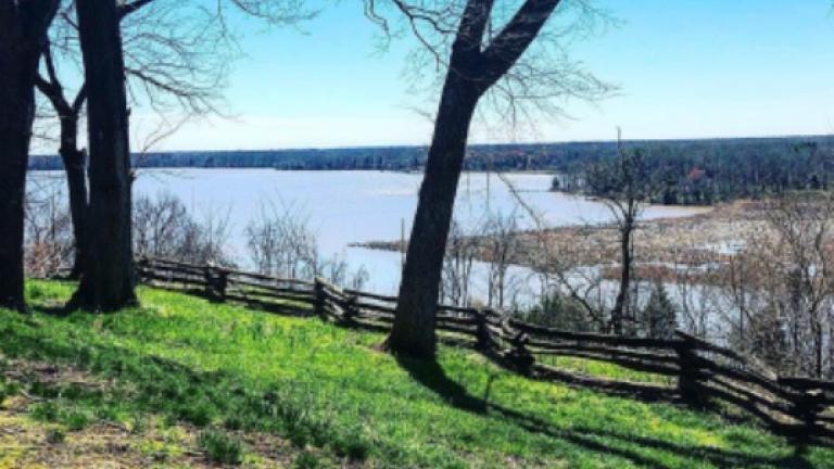 Overlooking the Friendship Farm Park Water Trail 
