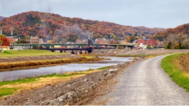 Potomac River approaching Cumberland 