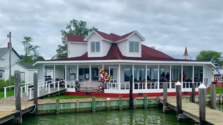 Bayside Inn Restaurant in Smith Island