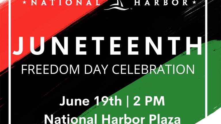National Harbor Juneteenth Celebration 2022 Logo