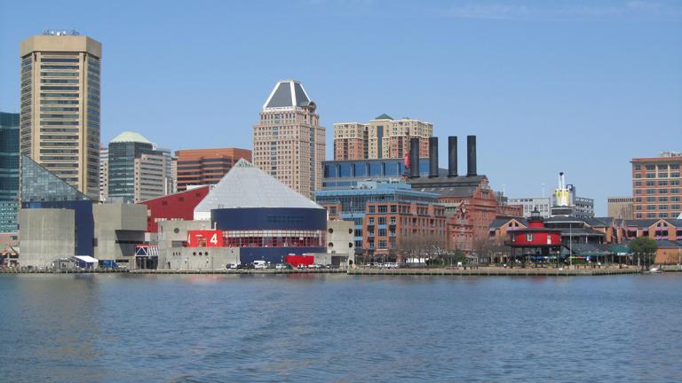 Pier 4, now occupied by The National Aquarium in Baltimore, once berthed the steamboat “Kent” that carried Harriet Tubman and her charge to freedom across the Bay.