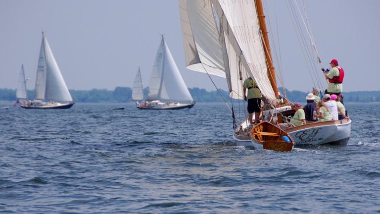 Catch a view of the Miles River to experience how sailboats gliding in the wind inspired Frederick Douglass, “This very bay shall yet bear me into freedom.”