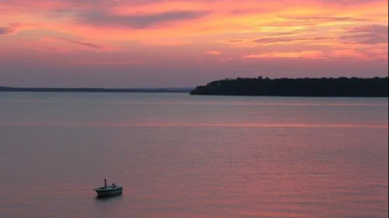 Crystal Beach Sunset