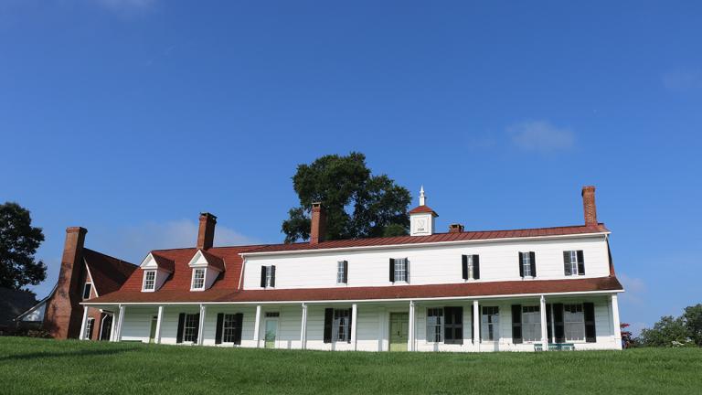 A tour of Sotterley Plantation includes the Middle Passage Port Marker and a unique slave cabin.
