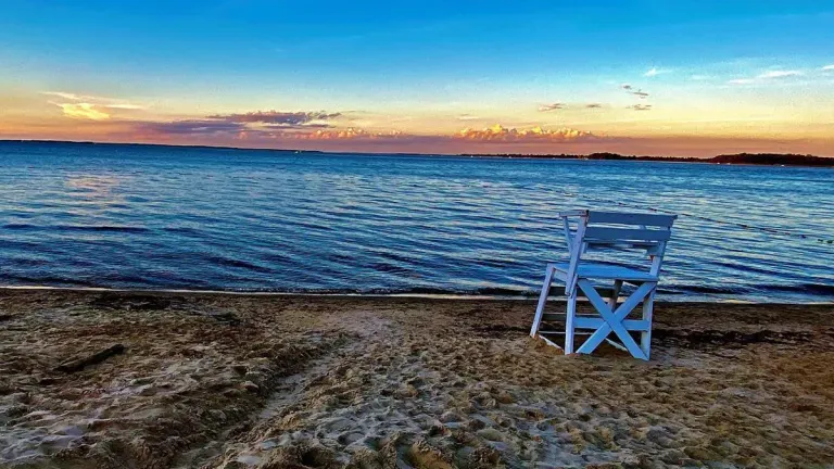 Beach Scene in Baltimore County