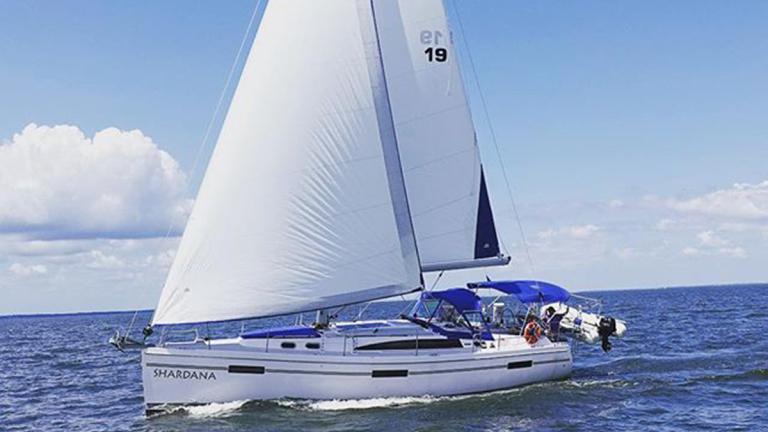 Sailing cruise aboard the Shardana