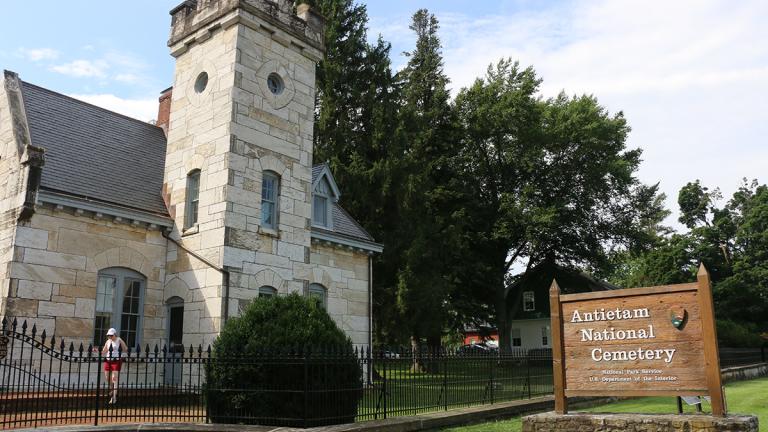 Antietam National Cemetery in Washington County